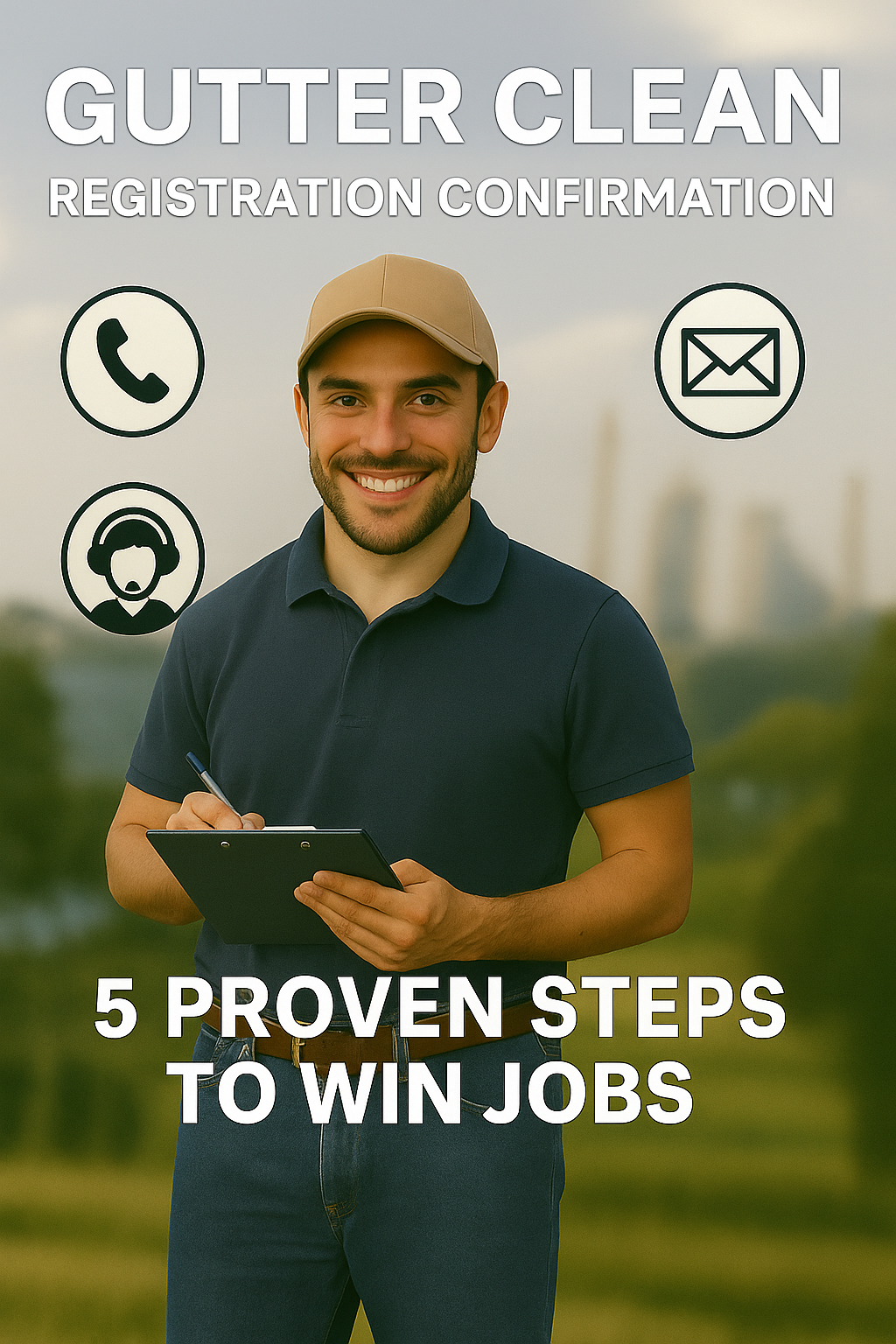 Gutter Clean Adelaide Registration Confirmation – Steps to Win Gutter Cleaning Jobs