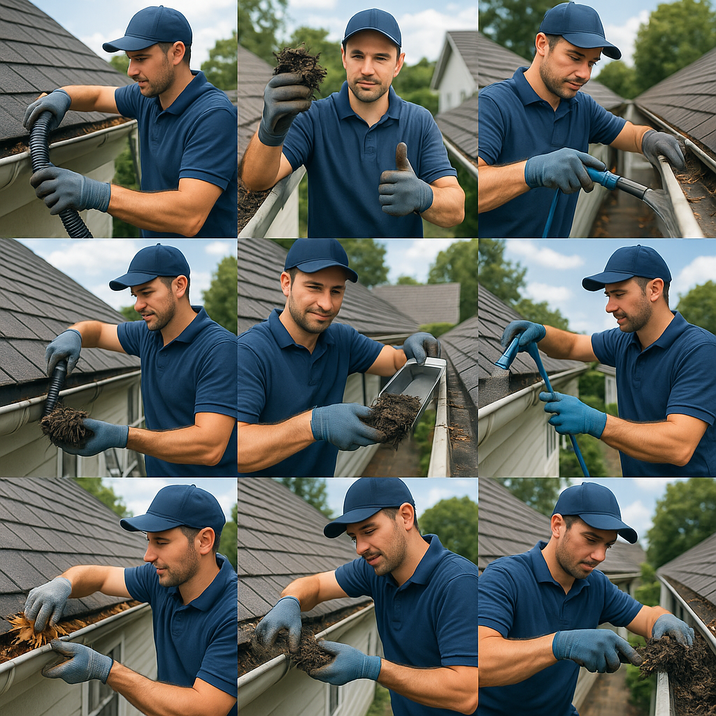 Gutter Clean Adelaide About Us – local gutter expert speaking with homeowner